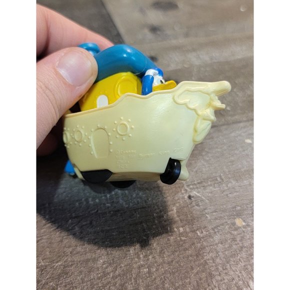 Donald Duck Burger King steam boat wind-up toy figure Disney - Picture 5 of 8